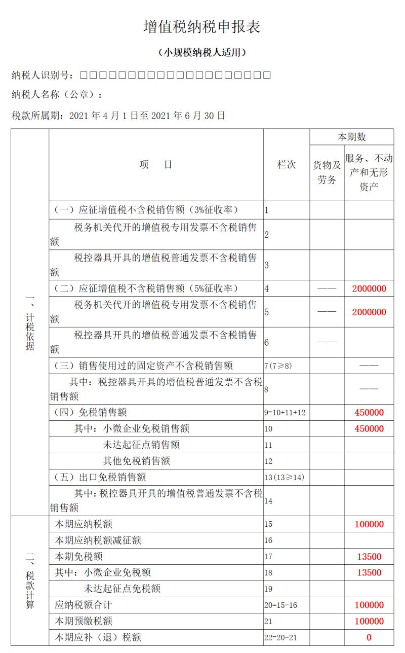 納稅服務(wù)(營(yíng)改增小規(guī)模納稅人和一般納稅人