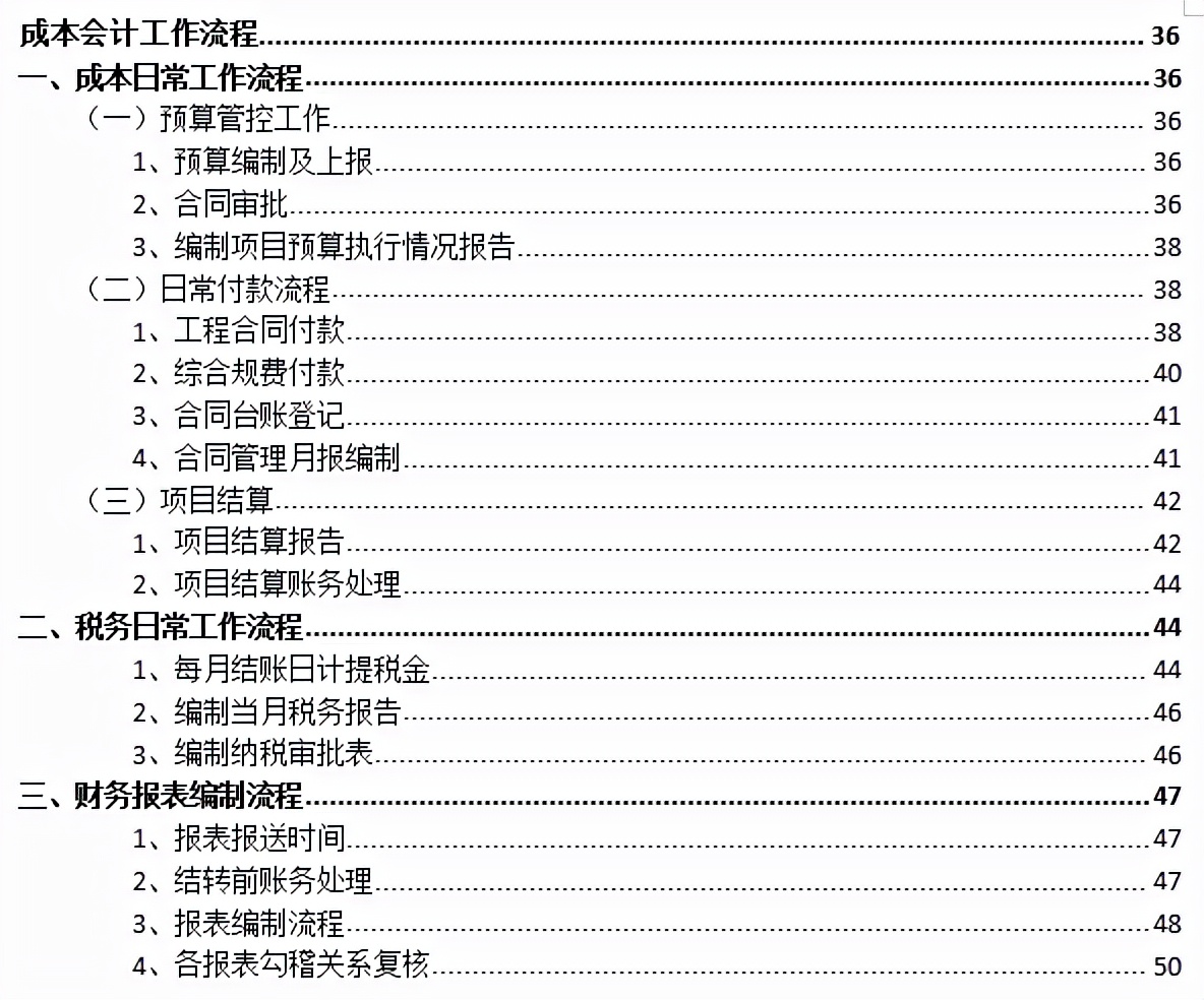 8年老會(huì)計(jì)耗時(shí)21天整理：57頁房地產(chǎn)財(cái)務(wù)各崗位工作流程，純干貨